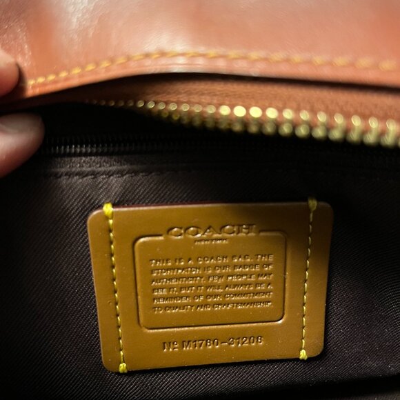 Coach Signature Canvas Camera Bag, Brown - Picture 8 of 8